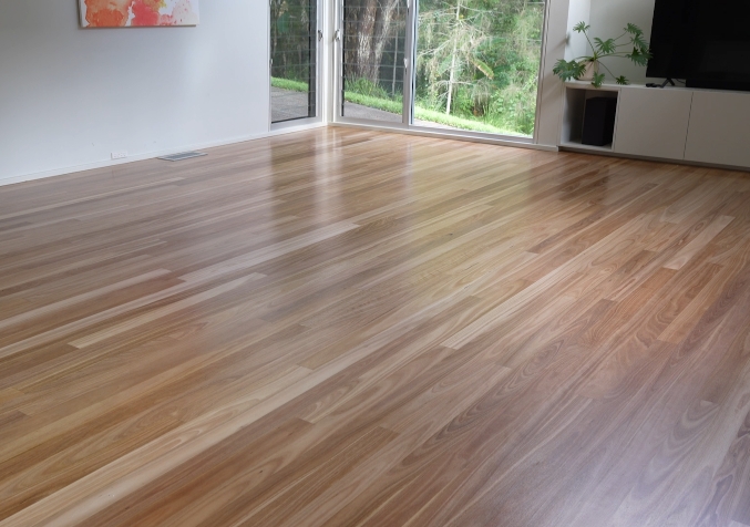 Sanded and Polised Timber Floors