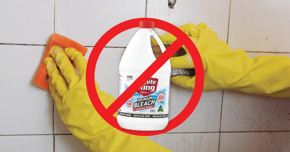 how to remove mould from bathroom