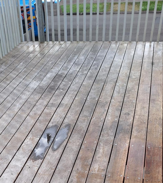 2 Deck Restore Before