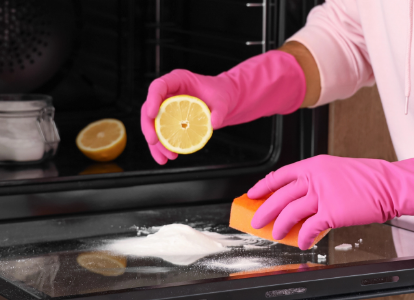 non-toxic ways to clean an oven