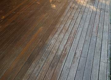 Deck Restore before